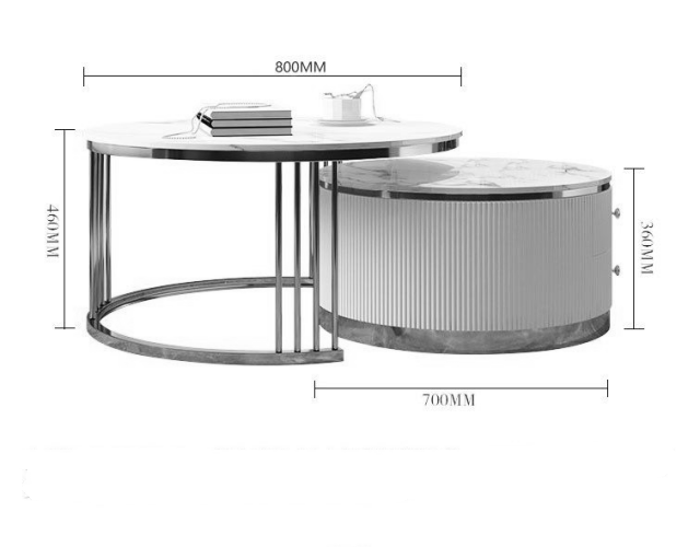 Clark Nesting Coffee Table image 3
