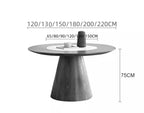 MUNICH Wood Round Dining Table