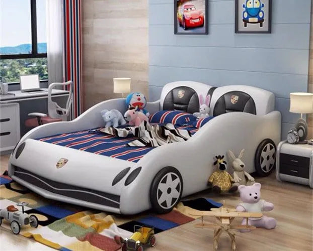 Speedway Car Beds for Kids image 2