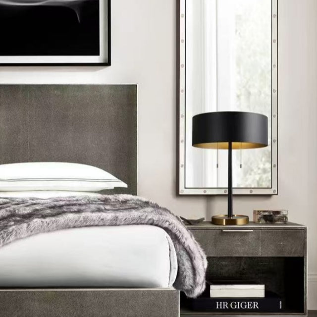 ARDEN Table lamp Black & Brushed Gold