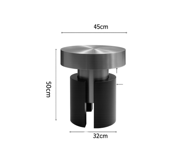 ARLO Side Table Luxury Gold and Black