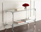 AURORA Luxe Transparent Console Table