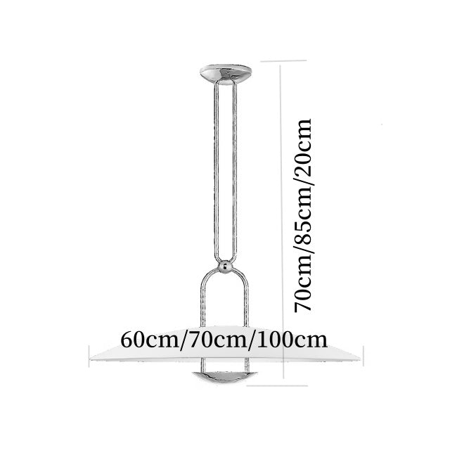 Belva Sculpted White Dome Pendant Light