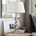 CLARIDGE Crystal Ball Table Lamp
