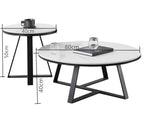 MALMO Balck Nesting Coffee Table