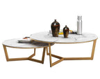 ALTA Marble Nesting Coffee Table
