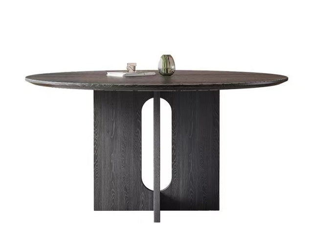 JASPERT Black Timber Dining Table