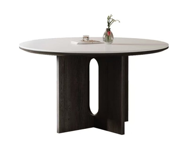 JASPERT Black Timber Dining Table