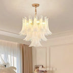 Lucent Petal Glass Chandelier Ceiling Light