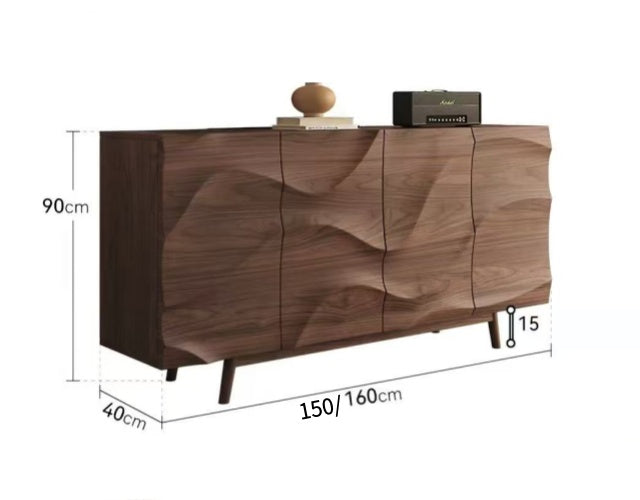 MARLOW Walnut Grain 3–5 Door Sideboard