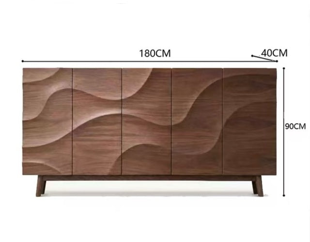MARLOW Walnut Grain 3–5 Door Sideboard