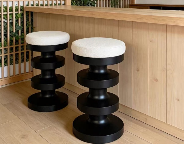 MILO Solid Wood Bar Stool