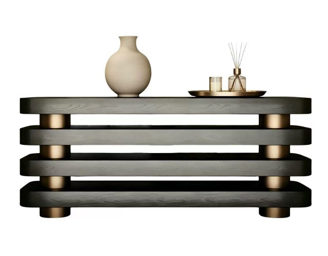 OBSIDIAN Horizon Luxe Console Table
