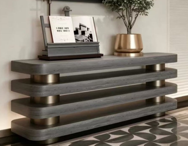 OBSIDIAN Horizon Luxe Console Table