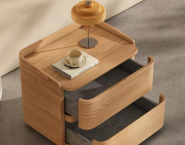 ORSON Curved Tray Top Night Stand