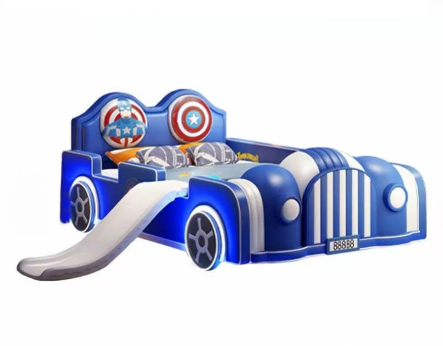 RANGER Kids Car Bed with Slide