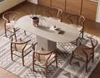 ROMAN Rectangular Travertine Dining Table