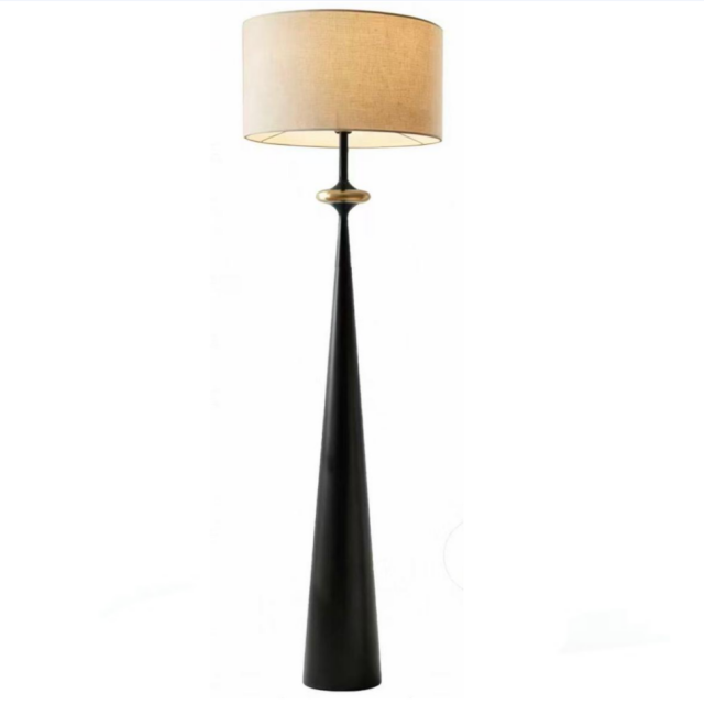 SARTO Conical Linen Floor Lamp