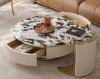 SICILY Nesting Coffee Table White