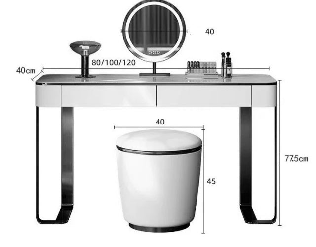 VENETA Makeup Table with Mirror