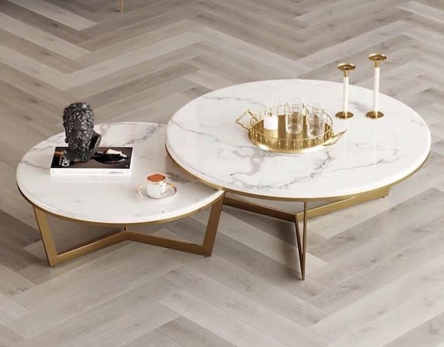 ALTA Marble Nesting Coffee Table