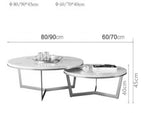 ALTA Marble Nesting Coffee Table