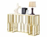 vegas marble console table