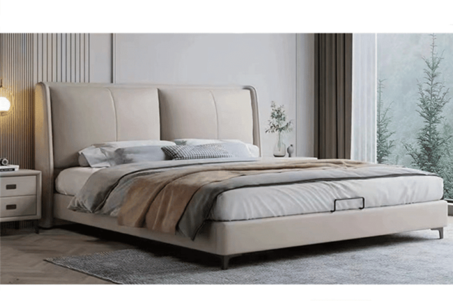 mosman-leather-bed