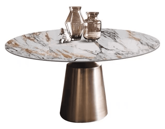 Mojo Round Dining Table Bronze