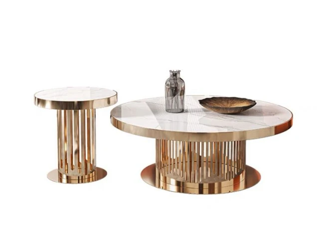 sintered stone coffee table set to offer ample space for your living room