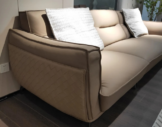 chapman leather sofa details