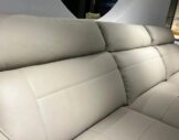 spark leather sofa details